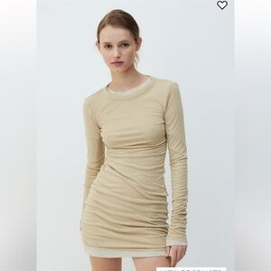 RIBBED BODYCON DRESS